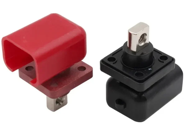 Battery terminal block with cap - 120A (pair)