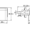 Battery terminal block with cap - 120A (pair)